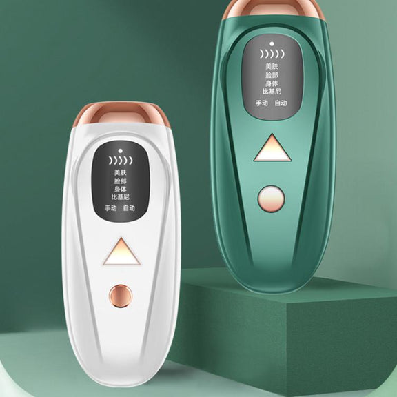 FY-B502 Portable Laser Hair Removal Device Photon Electric IPL Intense Pulse Hair Remover, EU Plug(White)