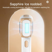 FY-B506 Sapphire Ice Sense Painless Strong Pulse Ice Point Skin Rejuvenation Hair Removal Device, EU Plug(White)