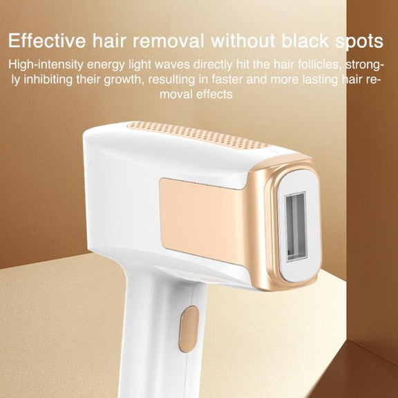 FY-B506 Sapphire Ice Sense Painless Strong Pulse Ice Point Skin Rejuvenation Hair Removal Device, EU Plug(White)