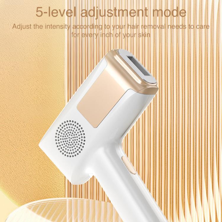 FY-B506 Sapphire Ice Sense Painless Strong Pulse Ice Point Skin Rejuvenation Hair Removal Device, EU Plug(White)