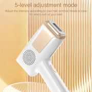 FY-B506 Sapphire Ice Sense Painless Strong Pulse Ice Point Skin Rejuvenation Hair Removal Device, EU Plug(White)