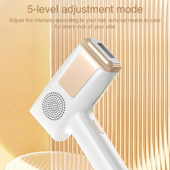 FY-B506 Sapphire Ice Sense Painless Strong Pulse Ice Point Skin Rejuvenation Hair Removal Device, EU Plug(White)