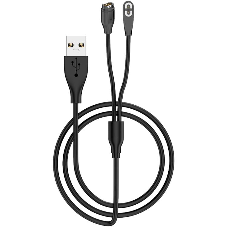 2 in 1 Earphone & Smart Watch Charging Adapter Cable for Shokz & Garmin, Interface:USB