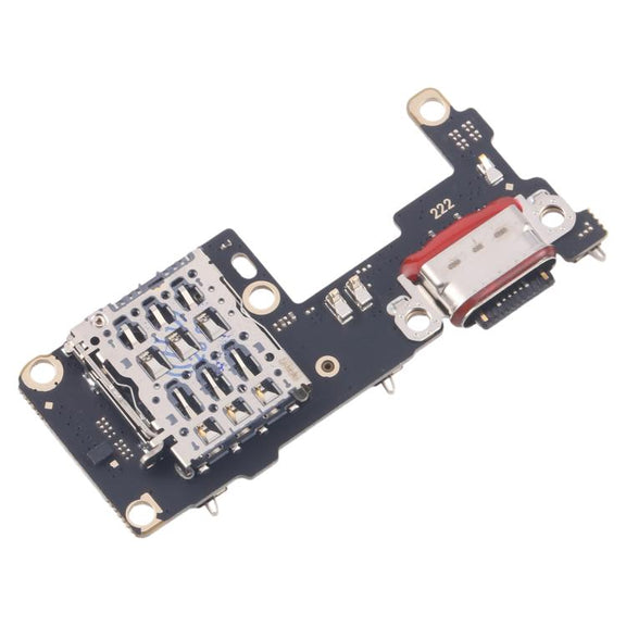 For Realme Neo7 5G RMX5060 Charging Port Board With SIM Card Holder Socket, Not Supporting Fast Charging