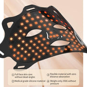 WG-SP-1103 LED Colorful Photon Rejuvenation Mask Facial Beauty Instrument, Regular, Plug:US Plug(Pink)
