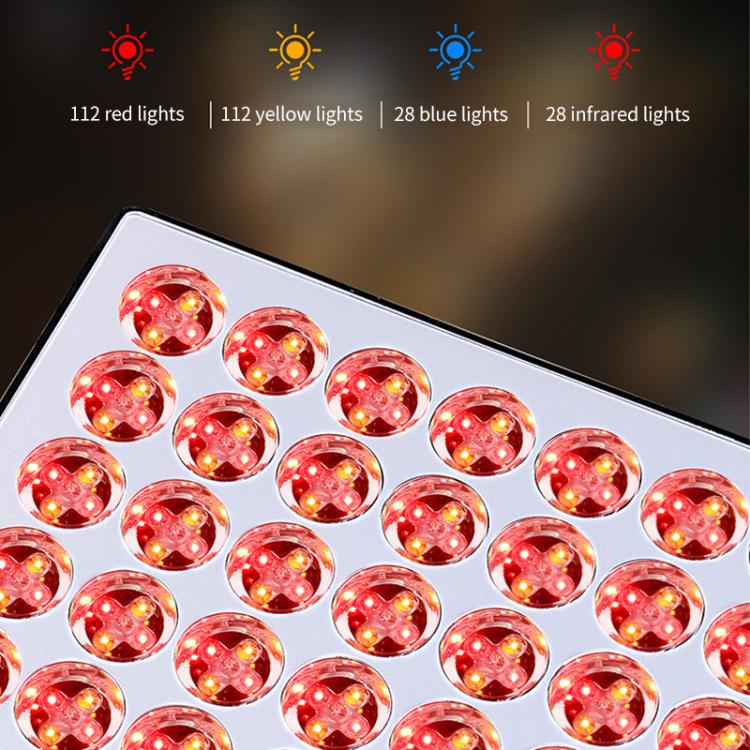 WG-YM-8005 280 LED Lamp Beads Beauty Device Photon Rejuvenation Instrument, UK Plug(White)