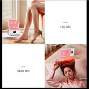 WG-YM-8005 280 LED Lamp Beads Beauty Device Photon Rejuvenation Instrument, EU Plug(White)