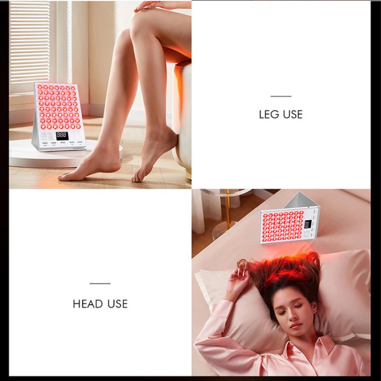 WG-YM-8005 280 LED Lamp Beads Beauty Device Photon Rejuvenation Instrument, UK Plug(White)
