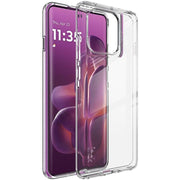 For Motorola Edge 60 Pro imak UX-10 Series Transparent Shockproof TPU Phone Case(Transparent)