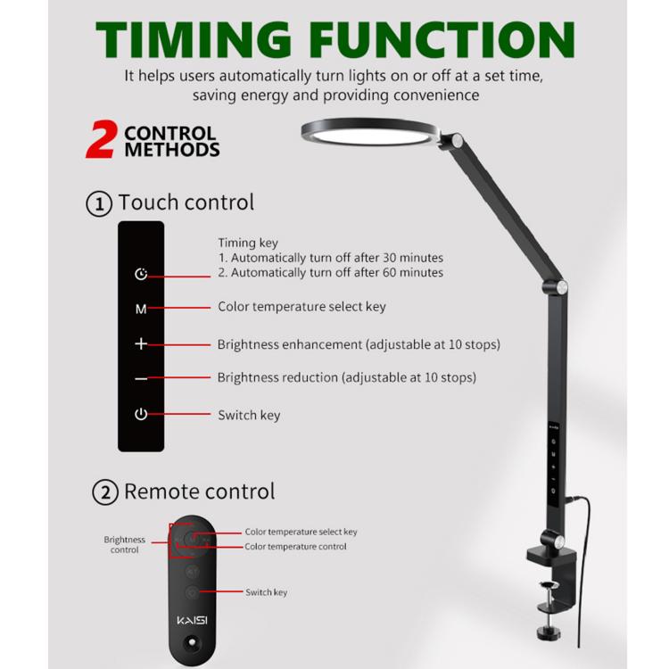 Kaisi LED35 Clip-Type Cantilever Support Fill Light