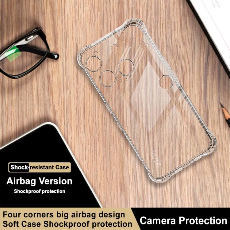 For Nothing Phone 3 imak Shockproof Airbag TPU Phone Case(Transparent)