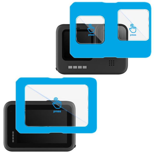 For GoPro HERO12 Black imak Tempered Glass Film with Camera Lens Film, Self-positioning Version