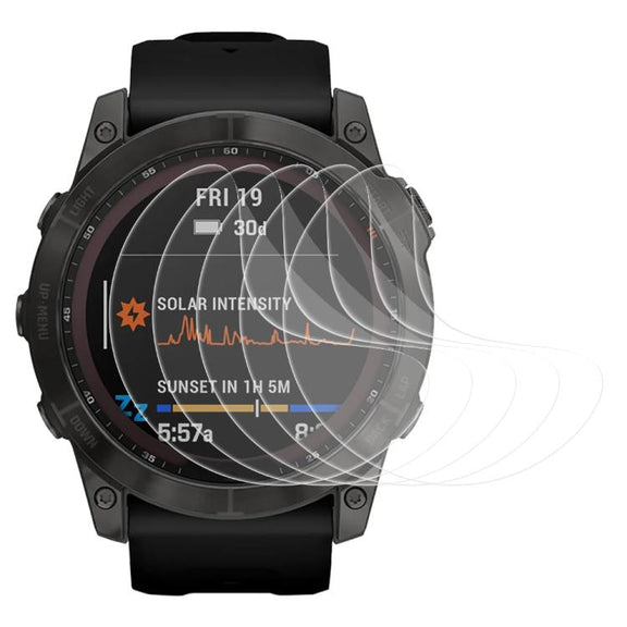 For Garmin Fenix 7X 5pcs xDfind Soft Hydrogel Film Full Cover Front Protector