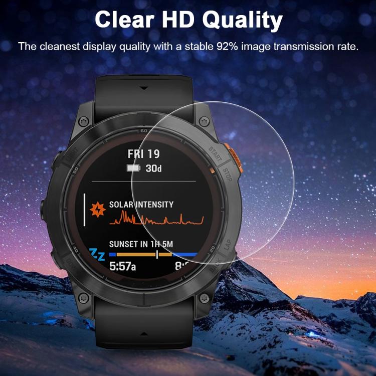 For Garmin Fenix 7X Pro 5pcs xDfind Soft Hydrogel Film Full Cover Front Protector