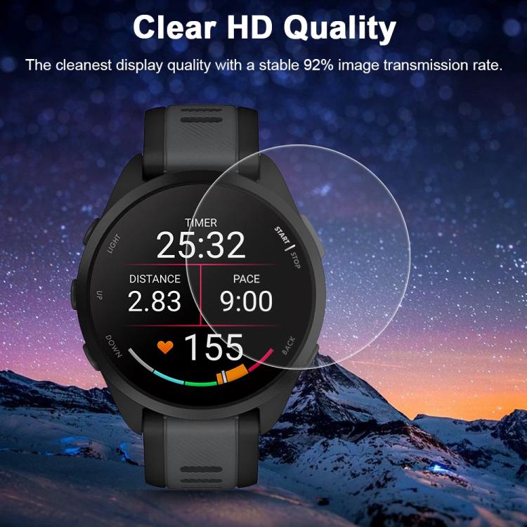 For Garmin Forerunner 165 5pcs xDfind Soft Hydrogel Film Full Cover Front Protector