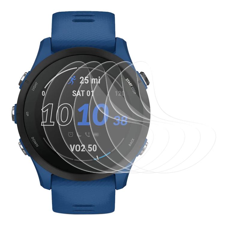 For Garmin Forerunner 255 5pcs xDfind Soft Hydrogel Film Full Cover Front Protector
