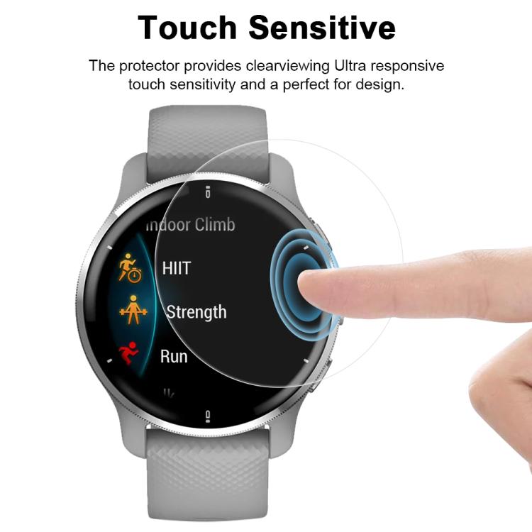 For Garmin Venu 2 Plus 5pcs xDfind Soft Hydrogel Film Full Cover Front Protector
