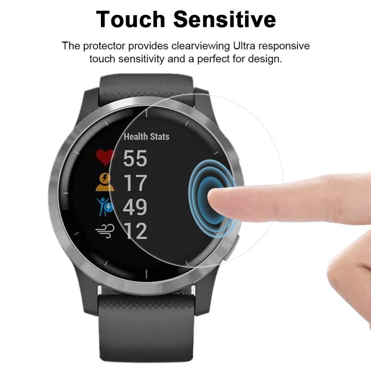 For Garmin Vivoactive 4 5pcs xDfind Soft Hydrogel Film Full Cover Front Protector