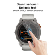 For Garmin Fenix 7 Pro 2pcs xDfind Curved 3D Composite Material Soft Film Screen Protector
