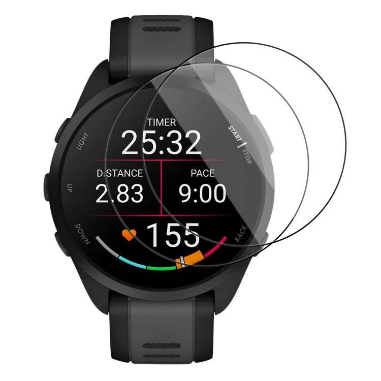 For Garmin Forerunner 165 2pcs xDfind Curved 3D Composite Material Soft Film Screen Protector