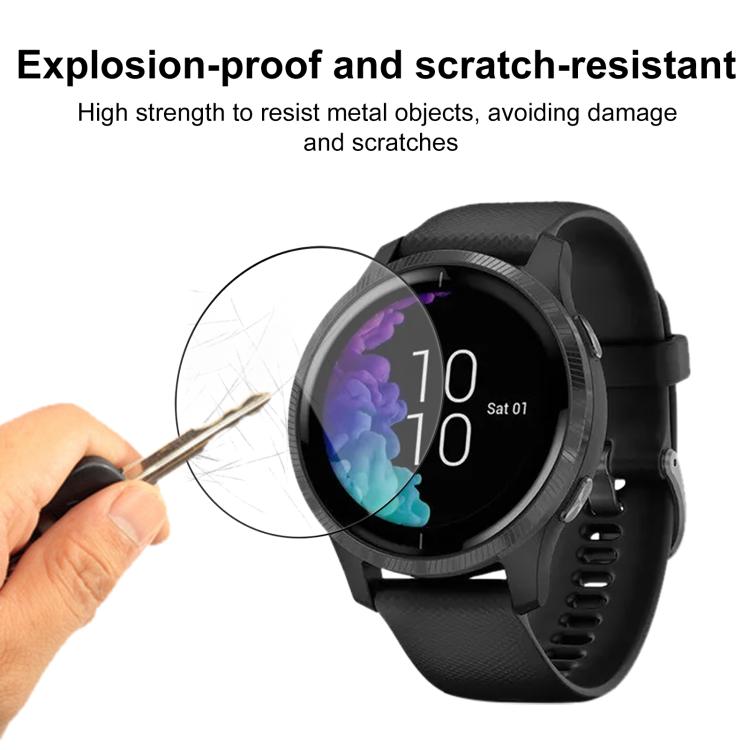 For Garmin Venu 2pcs xDfind Curved 3D Composite Material Soft Film Screen Protector