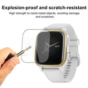 For Garmin Venu SQ 2pcs xDfind Curved 3D Composite Material Soft Film Screen Protector