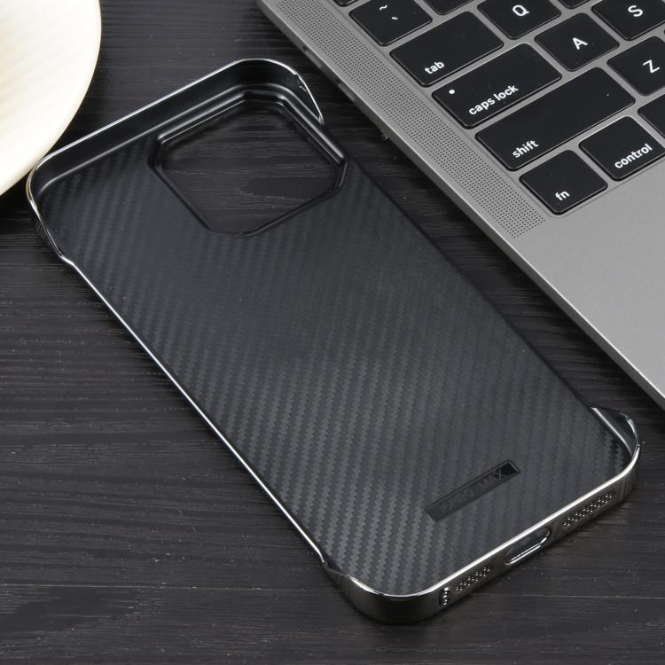 For iPhone 16e Electroplating Frameless Frosted Anti-Glare PC MagSafe Phone Case(Titanium Gray)