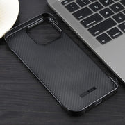 For iPhone 16 Pro Max Electroplating Frameless Frosted Anti-Glare PC MagSafe Phone Case(Black)