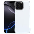 For iPhone 16 Pro Max Electroplating Frameless Frosted Anti-Glare PC MagSafe Phone Case(Silver White) - free shipping - PMC TechLife - Order now!