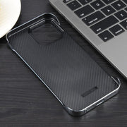 For iPhone 16 Pro Max Electroplating Frameless Frosted Anti-Glare PC MagSafe Phone Case(Silver White)