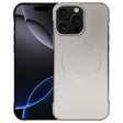 For iPhone 16 Pro Max Electroplating Frameless Frosted Anti-Glare PC MagSafe Phone Case(Titanium Gray) - free shipping - PMC TechLife - Order now!