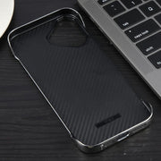 For iPhone 16 Plus Electroplating Frameless Frosted Anti-Glare PC MagSafe Phone Case(Silver White)