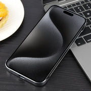 For iPhone 15 Pro Electroplating Frameless Frosted Anti-Glare PC MagSafe Phone Case(Silver White)