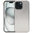 For iPhone 15 Plus / 14 Plus Electroplating Frameless Frosted Anti-Glare PC MagSafe Phone Case(Titanium Gray) - free shipping - PMC TechLife - Order now!