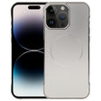 For iPhone 14 Pro Electroplating Frameless Frosted Anti-Glare PC MagSafe Phone Case(Titanium Gray) - free shipping - PMC TechLife - Order now!
