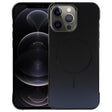 For iPhone 13 Pro Max / 12 Pro Max Electroplating Frameless Frosted Anti-Glare PC MagSafe Phone Case(Black) - free shipping - PMC TechLife - Order now!