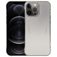 For iPhone 13 Pro Max / 12 Pro Max Electroplating Frameless Frosted Anti-Glare PC MagSafe Phone Case(Titanium Gray) - free shipping - PMC TechLife - Order now!