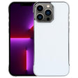 For iPhone 13 Pro Electroplating Frameless Frosted Anti-Glare PC MagSafe Phone Case(Silver White) - free shipping - PMC TechLife - Order now!