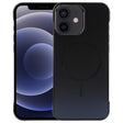 For iPhone 12 / 12 Pro Electroplating Frameless Frosted Anti-Glare PC MagSafe Phone Case(Black) - free shipping - PMC TechLife - Order now!