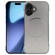 For iPhone 17 Electroplating Frameless Frosted Anti-Glare PC MagSafe Phone Case(Titanium Gray) - free shipping - PMC TechLife - Order now!