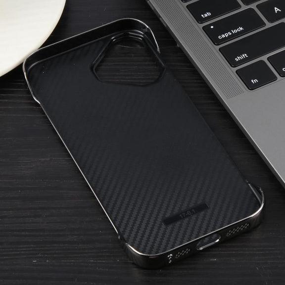 For iPhone 17 Electroplating Frameless Frosted Anti-Glare PC MagSafe Phone Case(Titanium Gray)