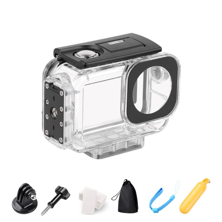 For DJI Osmo Action 5 Pro Magnetic 60m Water-resistant Case Diving Case + Gift Kit