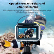 For DJI Osmo Action 5 Pro Magnetic 60m Water-resistant Case Diving Case + Gift Kit