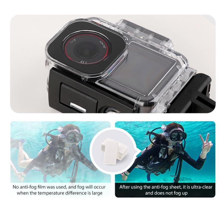 For DJI Osmo Action 5 Pro Magnetic 60m Water-resistant Case Diving Case + Gift Kit