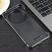 For Huawei Mate 60 Electroplating Frameless Frosted Anti-Glare PC MagSafe Phone Case(Silver White)