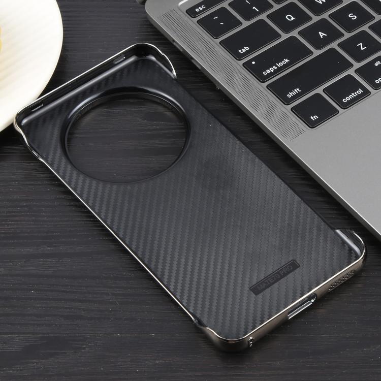 For Huawei Mate 60 Electroplating Frameless Frosted Anti-Glare PC MagSafe Phone Case(Titanium Gray)