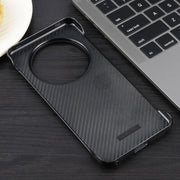 For Huawei Mate 70 Electroplating Frameless Frosted Anti-Glare PC MagSafe Phone Case(Black)