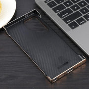 For Samsung Galaxy S22 Ultra 5G Electroplating Frameless Frosted Anti-Glare PC MagSafe Phone Case(Desert Gold)
