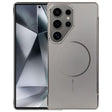 For Samsung Galaxy S24 Ultra 5G Electroplating Frameless Frosted Anti-Glare PC MagSafe Phone Case(Titanium Gray) - free shipping - PMC TechLife - Order now!