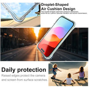 For iPhone 17 imak Shockproof Airbag TPU Phone Case(Transparent)